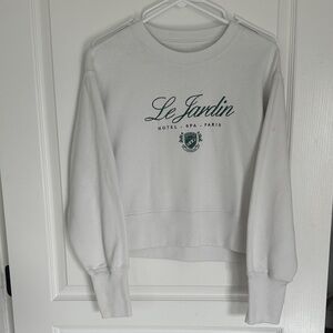 Abercrombie & Fitch White Sweater